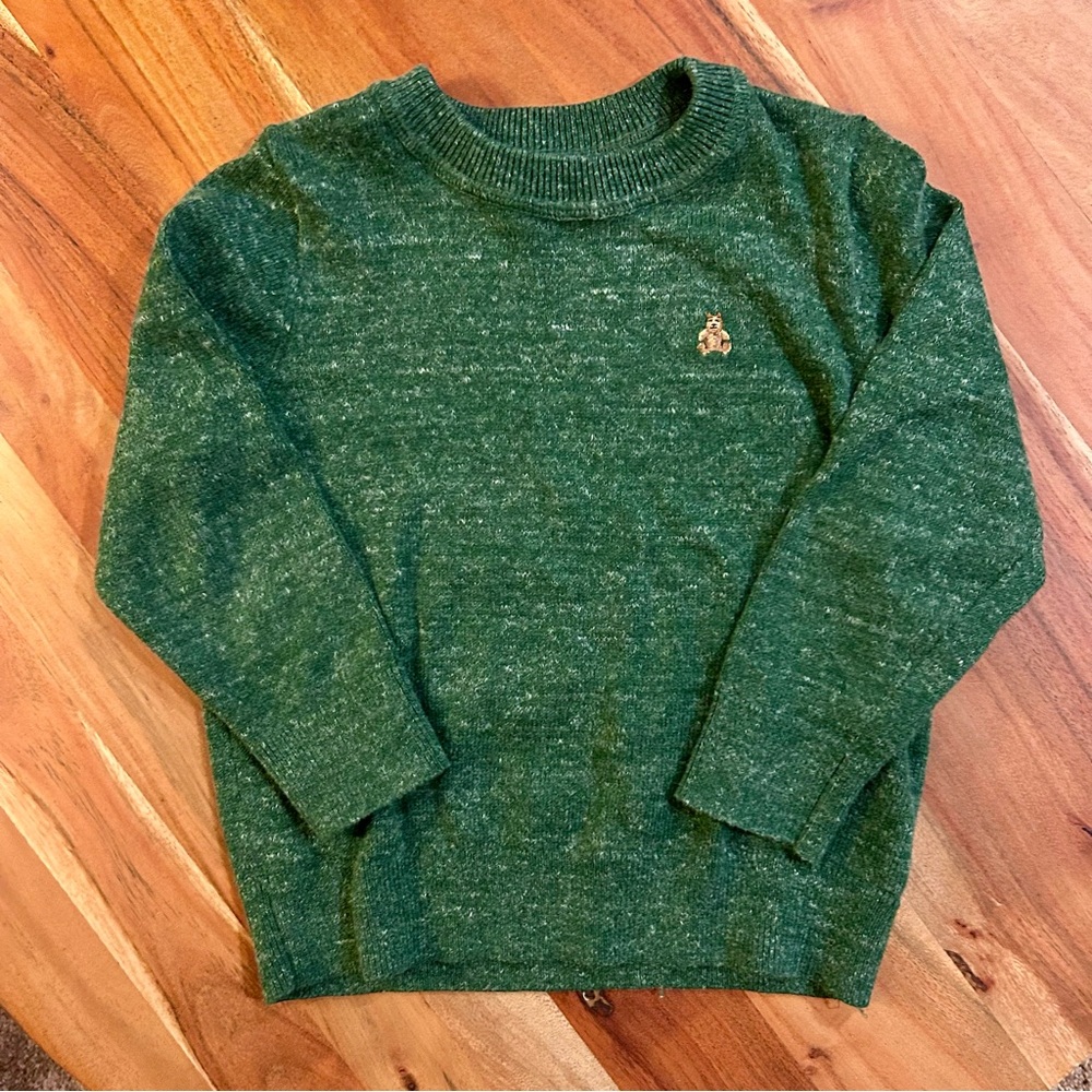 GAP Toddler Sweater in Forest Green